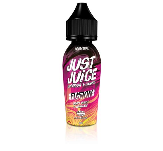 Just Juice Fusion - Berry Burst & Lemonade - 50/60ml E-liquid (Shortfill) Just Juice Fusion - Berry Burst & Lemonade - 50/60ml E-liquid (Shortfill)