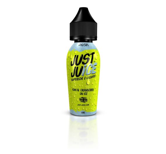 Just Juice - Kiwi & Cranberry on Ice - 50/60ml E-liquid (Shortfill) Just Juice - Kiwi & Cranberry on Ice - 50/60ml E-liquid (Shortfill)