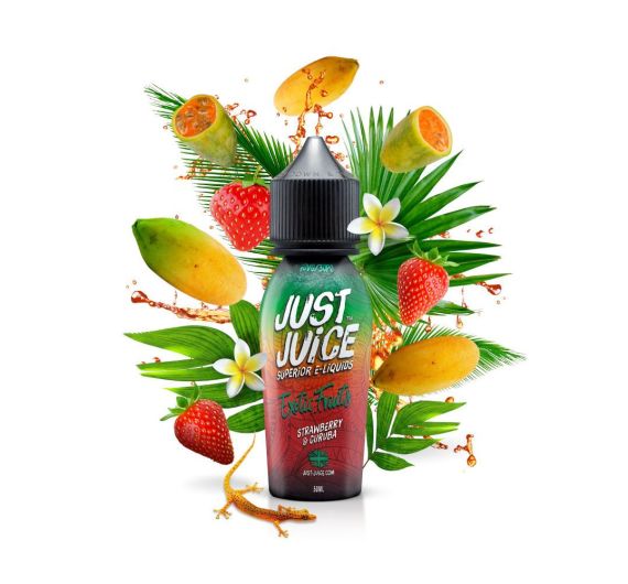 Just Juice Exotic Fruits - Strawberry & Curaba - 50/60ml E-liquid (Shortfill) Just Juice Exotic Fruits - Strawberry & Curaba - 50/60ml E-liquid (Shortfill)