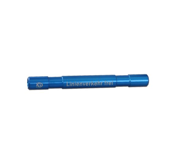 KD - Aluminium Snorter - All Lines Clear - Blue KD - Aluminium Snorter - All Lines Clear - Blue
