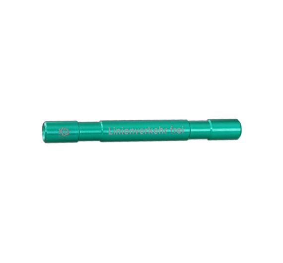 KD - Aluminium Snorter - All Lines Clear - Turquoise KD - Aluminium Snorter - All Lines Clear - Turquoise