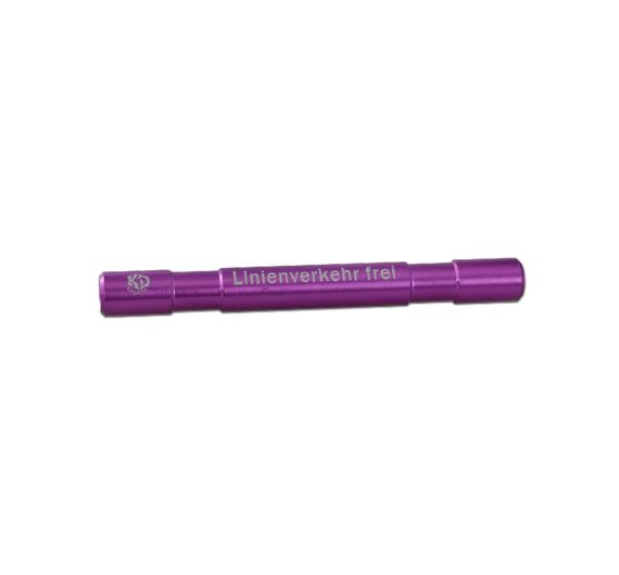 KD - Aluminium Snorter - All Lines Clear - Purple KD - Aluminium Snorter - All Lines Clear - Purple