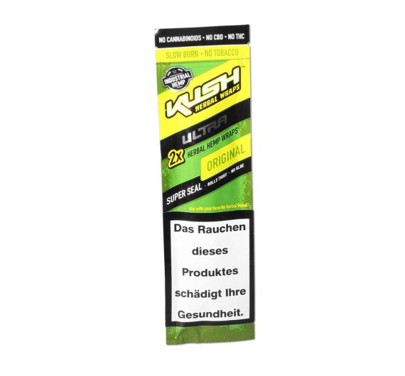Kush Herbal - Hemp Wraps Ultra Green/Original