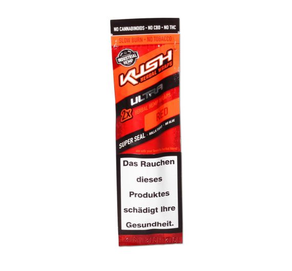 Kush Herbal - Hemp Wraps Ultra Red Kush Herbal - Hemp Wraps Ultra Red