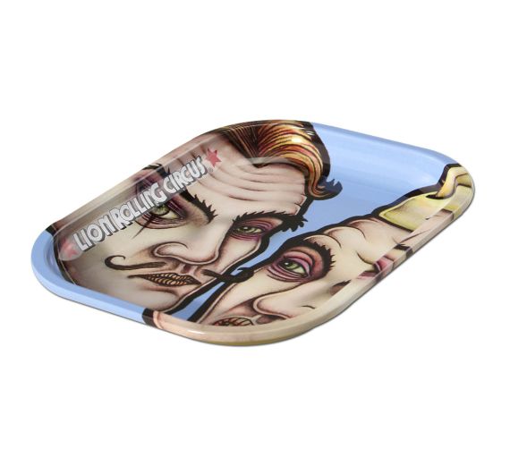 Lion Rolling Circus - SILVERFUCK + JELLYBELLY - Metal Mixing Tray Lion Rolling Circus - SILVERFUCK + JELLYBELLY - Metal Mixing Tray