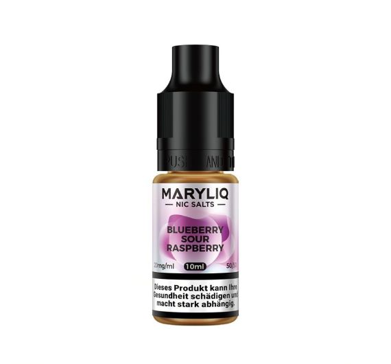 Lost Mary MaryLiq - Blueberry Sour Raspberry - 10ml Nic Salt E-liquid (20mg) Lost Mary MaryLiq - Blueberry Sour Raspberry - 10ml Nic Salt E-liquid (20mg)