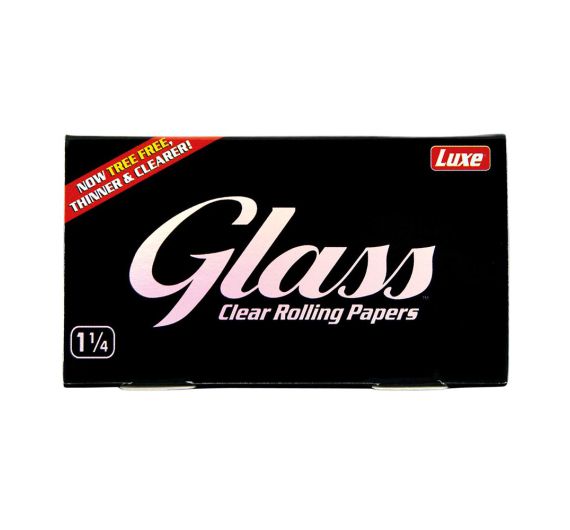 Luxe Glass - Clear Rolling Papers 1¼ Luxe Glass - Clear Rolling Papers 1¼