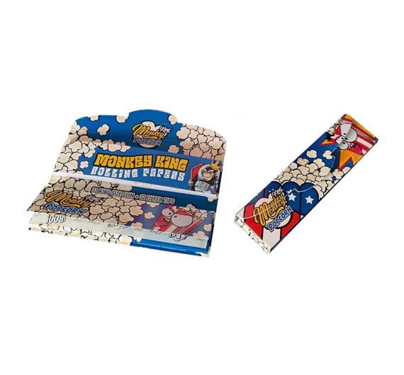 Monkey King - Popcorn Smell KSS Rolling Papers with Tips Monkey King - Popcorn Smell KSS Rolling Papers with Tips