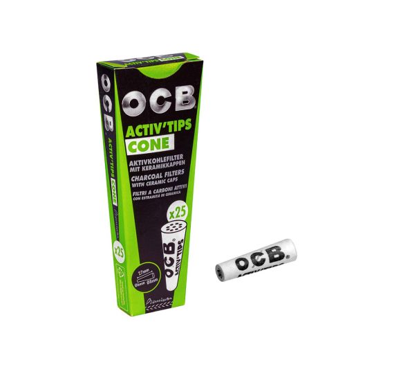 OCB - Conical Activated Charcoal Filters OCB - Conical Activated Charcoal Filters