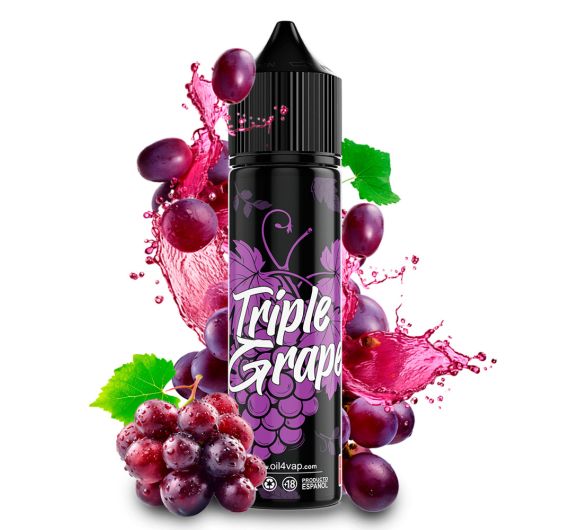 Oil4Vap O4V - Triple Grape - 16/60ml Longfill Concentrate