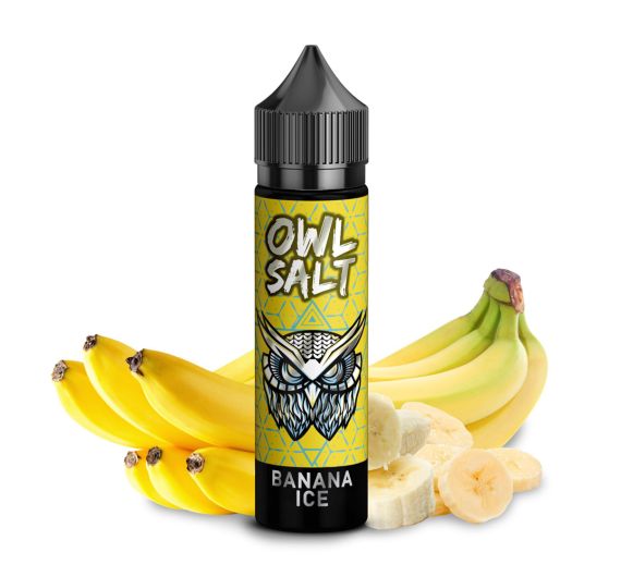 OWL Salt - Banana Ice - 10/60ml Longfill Concentrate OWL Salt - Banana Ice - 10/60ml Longfill Concentrate