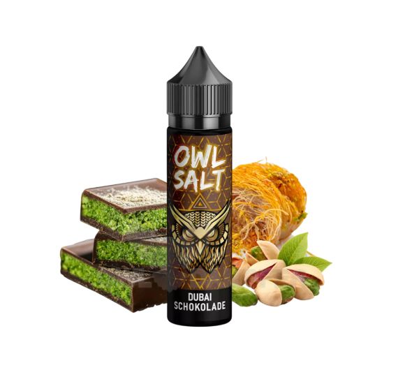 OWL Salt - Dubai Chocolate - 10/60ml Longfill Concentrate OWL Salt - Dubai Chocolate - 10/60ml Longfill Concentrate