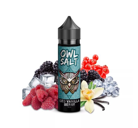 OWL Salt - Iced Vanilla Berry - 10/60ml Longfill Concentrate OWL Salt - Iced Vanilla Berry - 10/60ml Longfill Concentrate