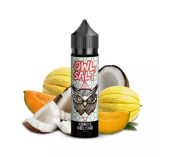 OWL Salt - Coconut & Melon - 10/60ml Longfill Concentrate OWL Salt - Coconut & Melon - 10/60ml Longfill Concentrate