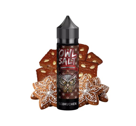 OWL Salt - Gingerbread - 10/60ml Longfill Concentrate OWL Salt - Gingerbread - 10/60ml Longfill Concentrate