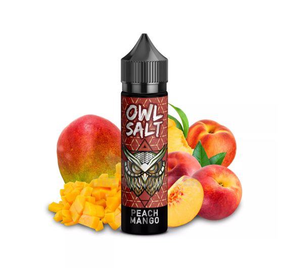 OWL Salt - Peach & Mango - 10/60ml Longfill Concentrate
