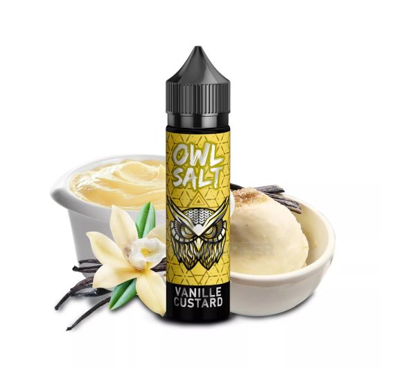 OWL Salt - Vanilla Custard - 10/60ml Longfill Concentrate