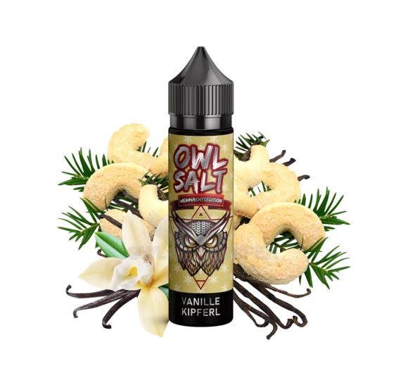 OWL Salt - Vanilla Crescent Cookies - 10/60ml Longfill Concentrate