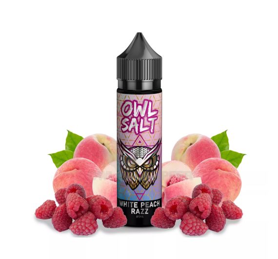 OWL Salt - White Peach Razz - 10/60ml Longfill Concentrate OWL Salt - White Peach Razz - 10/60ml Longfill Concentrate