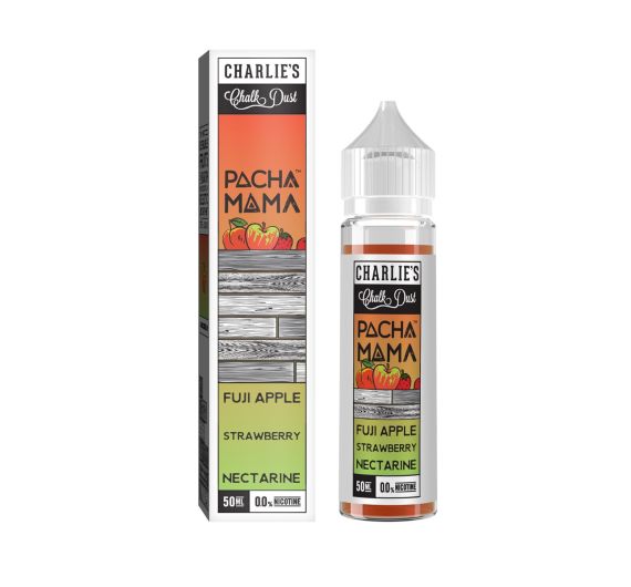 Charlie's Chalk Dust Pacha Mama - Fuji Apple Strawberry Nectarine - 50/60ml E-liquid (Shortfill) Charlie's Chalk Dust Pacha Mama - Fuji Apple Strawberry Nectarine - 50/60ml E-liquid (Shortfill)