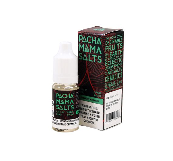 Charlies Chalk Dust Pacha Mama Salts - Strawberry Watermelon - 10ml E-liquid (20mg Nic Salt)