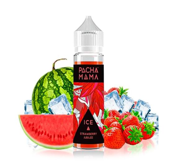 Charlies Chalk Dust Pacha Mama - Strawberry Jubilee Ice - 50/60ml E-liquid (Shortfill)