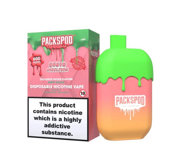 PackSpod 600 Einweg Vape Pen Guava Bubblegum PackSpod 600 Einweg Vape Pen Guava Bubblegum