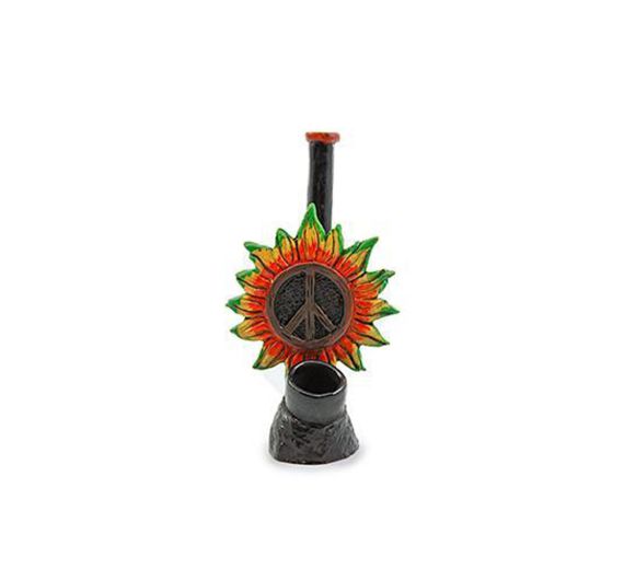 Peace Flower Resin Pipe