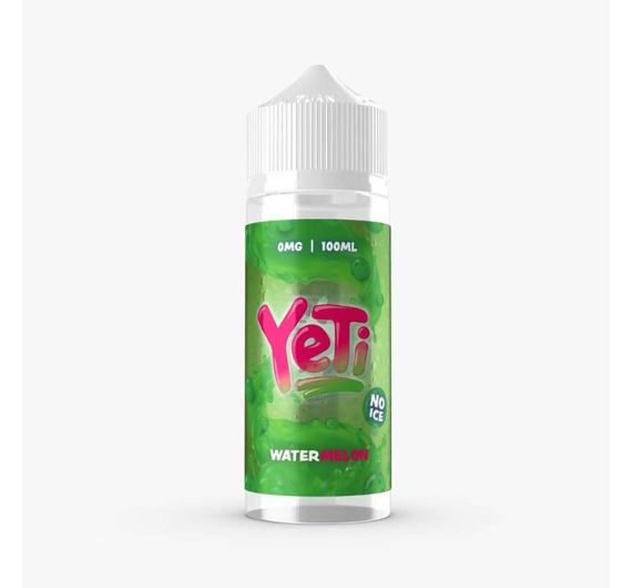 Prohibition Vapes YETI - Watermelon No Ice - 100/120 ml E-liquid (Shortfill)