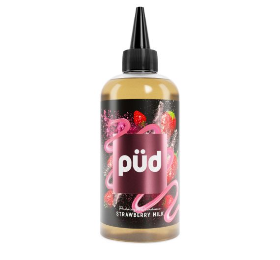 Püd - Strawberry Milk - 200/240 ml E-liquid (Shortfill) Püd - Strawberry Milk - 200/240 ml E-liquid (Shortfill)