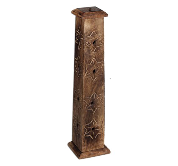 Mango Wood Incense Holder - 6 Mango Wood Incense Holder - 6