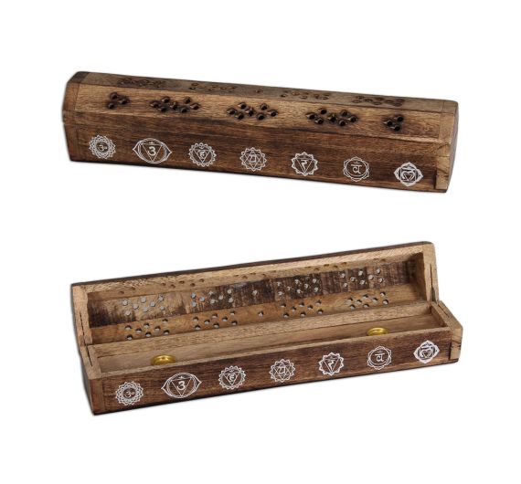 Mango Wood Incense Holder - 8 Mango Wood Incense Holder - 8