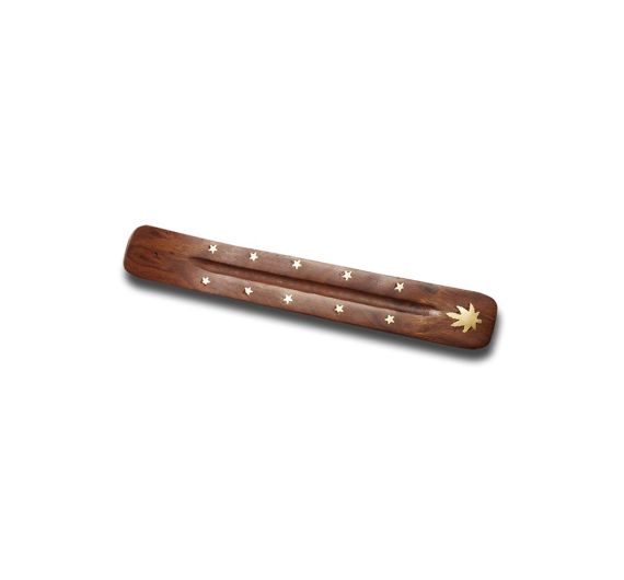 Incense Holder with Brass Inlays - 2 Incense Holder with Brass Inlays - 2