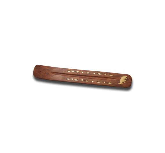 Incense Holder with Brass Inlays - 3 Incense Holder with Brass Inlays - 3