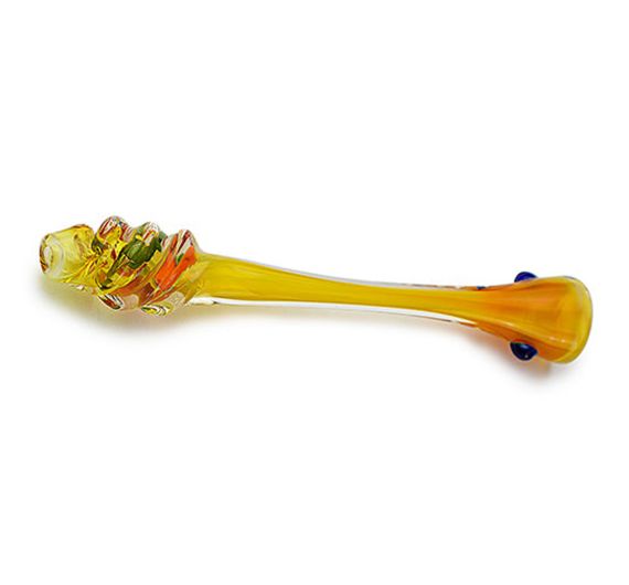 Rasta Twist Glass Pipe