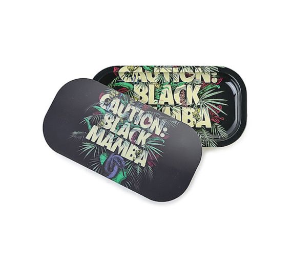 Holographic Metal Mixing Tray - Black Mamba