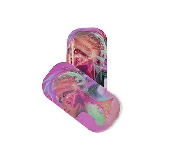 Holographic Metal Mixing Tray - Pink Lady Holographic Metal Mixing Tray - Pink Lady