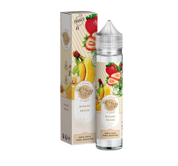 Savourea Le Petit Verger - Banana Strawberry - 50/70ml E-liquid (Shortfill)