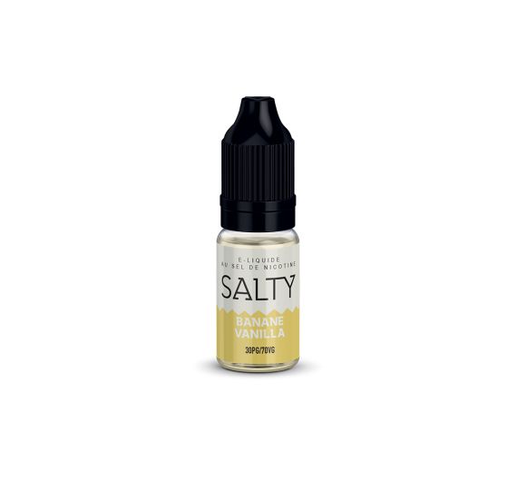 Savourea SALTY - Banana Vanilla - 10ml E-liquid (Nic Salt)