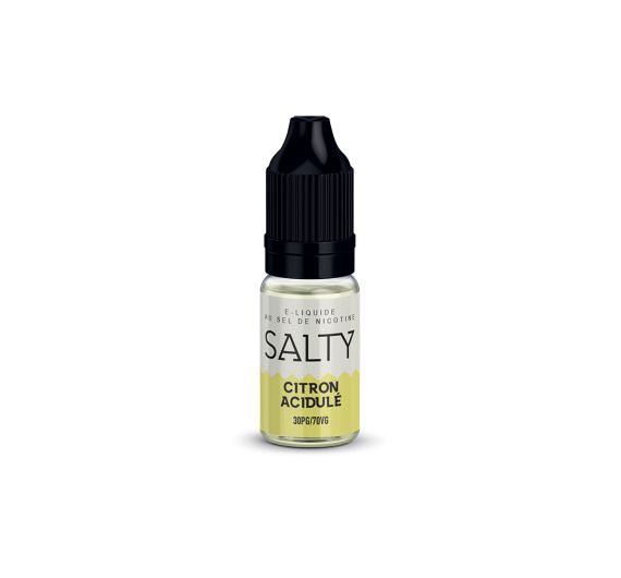Savourea SALTY - Tangy Lemon - 10ml E-liquid (Nic Salt)