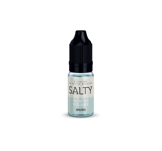 Savourea SALTY - Polar Mint - 10ml E-liquid (Nic Salt) Savourea SALTY - Polar Mint - 10ml E-liquid (Nic Salt)