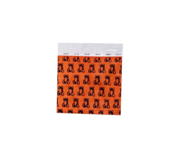 Teddy Bear Zip Bags 50 x 50 mm 100 pcs