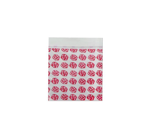 Cube Design Zip Bags 50 x 50 mm 100 pcs