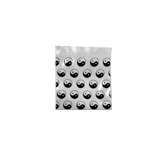 Yin-Yang Zip Bags 50 x 50 mm - 100 pcs Yin-Yang Zip Bags 50 x 50 mm - 100 pcs