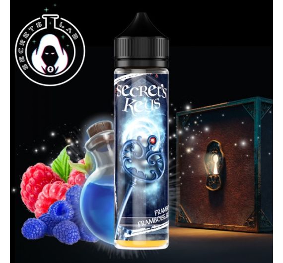 Secret LAb Secret's Keys - Blue Key - 50/60ml E-liquid (Shortfill)