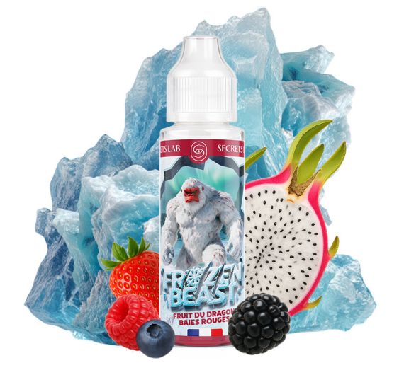 Secrets Lab Frozen Beast - Dragon Fruit & Red Berries - 50/70ml E-liquid (Shortfill)