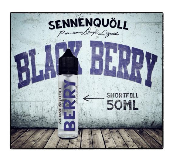 Sennenquöll Originals - Blackberry - 50/60ml E-liquid (Shortfill)