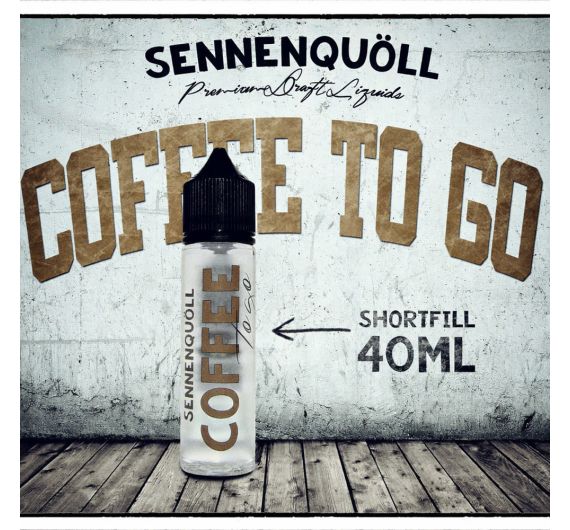 Sennenquöll Originals - Coffee to Go - 40/60ml E-liquid (Shortfill) Sennenquöll Originals - Coffee to Go - 40/60ml E-liquid (Shortfill)
