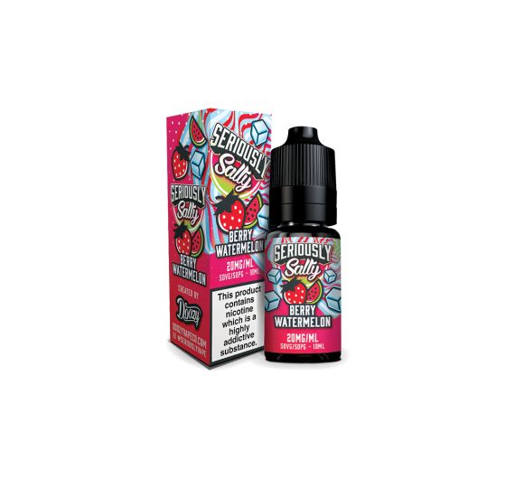 Seriously SALTY Series - Berry Watermelon - 10ml Nic Salt E-liquid