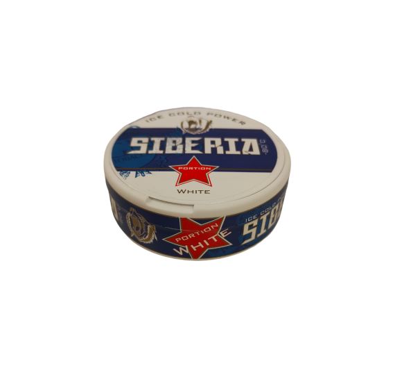 Siberia -80°C White Portion - 10g - Snus Siberia -80°C White Portion - 10g - Snus